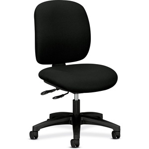 HON ComforTask 5903 Multi-Task Chair - Steel Black Frame24" x 34" x 40.5" - Olefin Black Seat