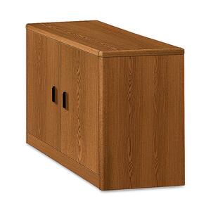 HON 10700 Series Cabinet - 36" x 20" x 29.5" - 1 x Shelf(ves) - Security Lock - Medium Oak