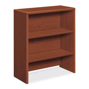 HON 10700 Series Hutch - 32.62" x 14.62" x 37" - Particleboard - 2 x Shelf(ves) - Stackable - Henna Cherry