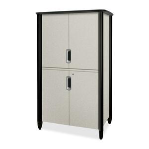 HON Tercero Collection Video Console - 46" x 33" x 78" - White, Black