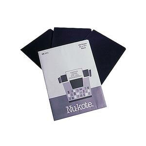 Nukote Typewriter Carbon Paper - 8.5" x 11.5" - 100 / Box - Black