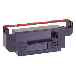Nukote BR508 Black/Red Nylon Cash Register and Financial Ribbon - Dot Matrix - Black, Red - 1