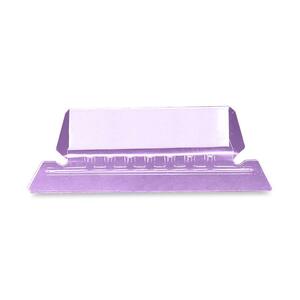 Smead Permalon Vinyl 1/5 Cut Hanging Folder Tabs - 5 Tab(s)/Set - 25 / Pack - Lavender Tab