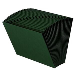 Smead Expanding File without Flap - 0.88" Expansion - 12" x 10" - 1 Each - Forest Green