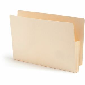 76114 Manila End Tab File Pockets with Reinforced Tab