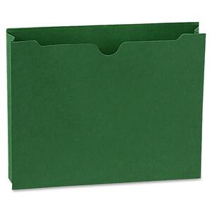 Smead Colored Expanding Wallet - 2" Expansion - 8.5" x 11" - Letter - 1 Each - Forest Green