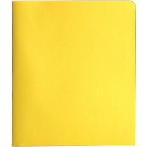 Smead Two Pocket Portfolio - 9.75" x 11.5" - 3 Fastener - 25 / Box - Yellow