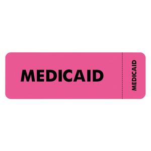 Tabbies Medicaid Insurance Label - 250 Label
