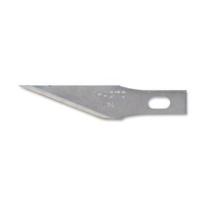 Elmer's X-ACTO No. 11 Classic Fine Point Blade Refill - 1.85" - Straight Style - Carbon Steel - 5 / Pack - Silver