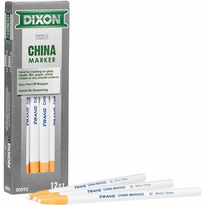 White Phano Nontoxic China Markers