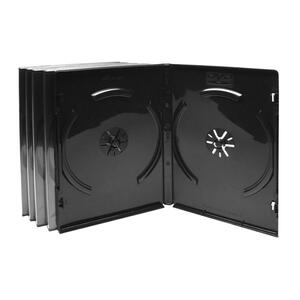 Compucessory Wrap Around DVD Storage Case - Plastic