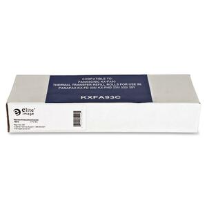 Elite Image Black Ribbon - Thermal Transfer - 225 Page - Black