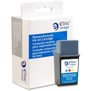 Elite Image Tri-color Ink Cartridge - Inkjet - 313 Page - Color