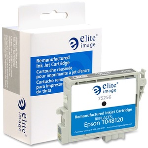 Elite Image Black Ink Cartridge - Inkjet - 450 Page - Black