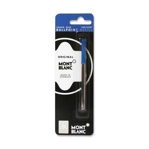 Montblanc Universal Ballpoint Pen Refill - Fine Point - Blue For Montblanc Ballpoint Pen 1 Each