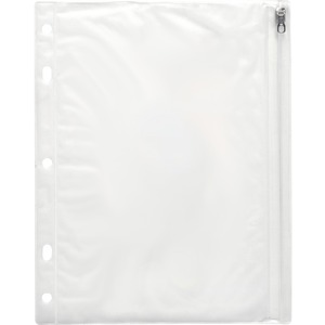 Sparco Hole Punched Ring Binder Pockets - 8" x 10" - Vinyl - 1 Each - Clear