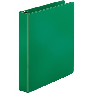 Sparco Vinyl Ring Binder - Letter - 8.5" x 11" - 1.5" Capacity - 1 Each - Green