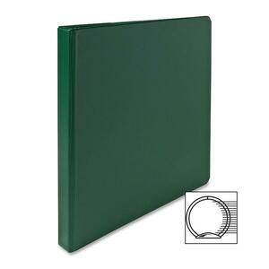 Sparco Vinyl Ring Binder - Letter - 8.5" x 11" - 0.5" Capacity - 1 Each - Green