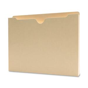 Sparco Manila Vertical Filing Pocket - 9.5" x 11.75" - 1.5" Expansion - 1.5" Capacity - 50 / Box - Manila