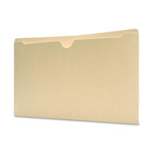 Sparco Manila Vertical Filing Pockets - 14.75" x 9.5" - 100 / Box - Manila