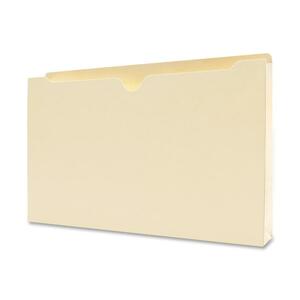 Sparco Flat File Pocket - 9.5" x 14.75" - 2" Expansion - 2" Capacity - 50 / Box - Manila