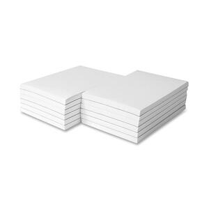 Sparco Plain Memorandum Pads - 100 Sheet(s) - 16lb - 4" x 6" - 12 / Pack - White