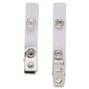 Sparco Strap Clip - Mylar - Clear, Silver