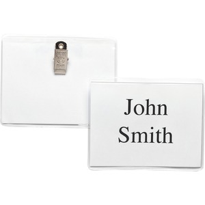 Sparco Badge Holder Kit - Vinyl - Clear