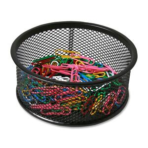 Sparco Paperclip Holder - Steel - Black
