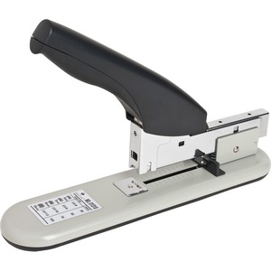 Sparco Heavy-Duty Economy Stapler - Heavy Duty Stapler - 100 Sheets Capacity - 1/2" Staple Size - Putty