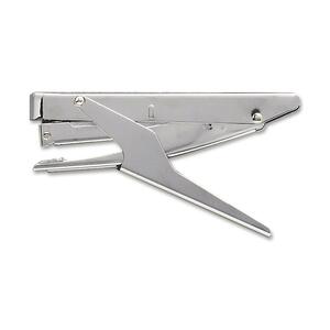 Sparco Plier/Tacker Stapler - Plier Stapler - 20 Sheets Capacity - 210 Staple Capacity - Chrome