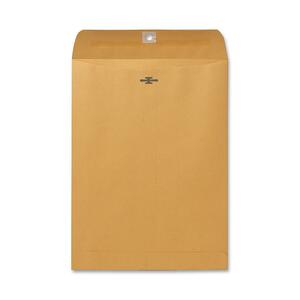 Sparco Heavy-Duty Clasp Envelope - 8.75" x 11.5" - 28lb - Gummed - 100 / Box - Kraft