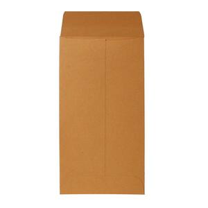 Sparco Kraft Coin Envelope - 3.5" x 6.5" - 28lb - Gummed - Kraft - 500 / Box - Brown