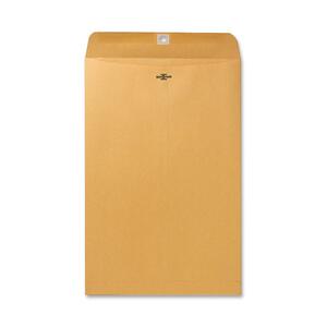 Sparco Heavy-Duty Clasp Envelope - #98 (10" x 15") - 28lb - Gummed - 100 / Box - Kraft