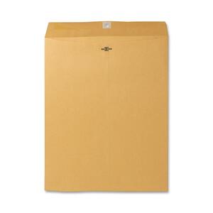 Sparco Heavy-Duty Clasp Envelope - #105 (11.5" x 14.5") - 28lb - Gummed - 100 / Box - Kraft