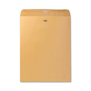 Sparco Heavy-Duty Clasp Envelope - #110 (12" x 15.5") - 28lb - Gummed - 100 / Box - Kraft