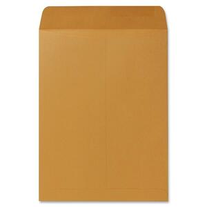 Sparco Catalog Envelope - #10 1/2 (9" x 12") - 28lb - Gummed - Kraft - 250 / Box - White