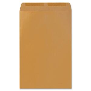 Sparco Catalog Envelope - 10" x 15" - 28lb - Gummed - Kraft - 250 / Carton - Brown