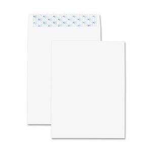 Sparco Open End Document Mailer - #13 1/2 (10" x 13") - Tyvek - 100 / Box - White