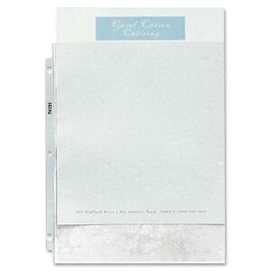 Sparco Top Loading Sheet Protector - 9" x 11" - Rectangular - For Ring Binder - Polypropylene - 50 / Box - Non-glare