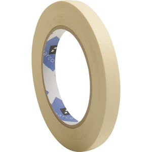Sparco Utility Purpose Masking Tape - 0.5" Width x 60yd Length - 3" Core - Paper - 1 Roll