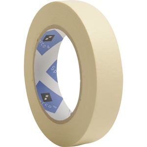 Sparco Utility Purpose Masking Tape - 1" Width x 60yd Length - 3" Core - Paper - 1 Roll