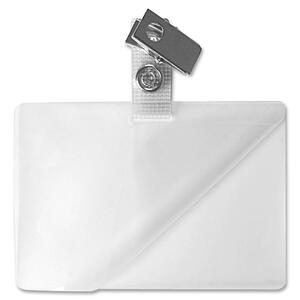 Sparco Pre-Trimmed Laminating Pouch - 2.62" Width x 3.75" Length x 4mil - Pre-trimmed - 25 / Pack - Clear