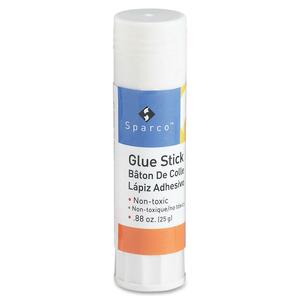 Sparco Clear Glue Stick - 0.88oz - 1 Each - Clear