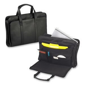 Sparco Business Case - Leather - Black - Top-loading