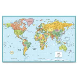 World Globe Map Continents
