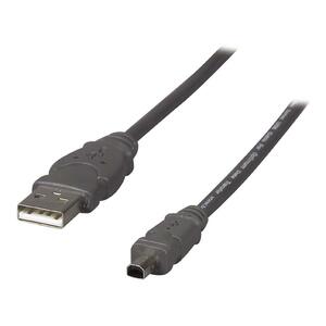 Belkin Pro Series USB Cable - Type A Male USB - Mini Type B Male USB - 6ft - Gray Belkin Pro Series USB Cable - Type A Male USB - Mini Type B Male USB - 6ft - Gray