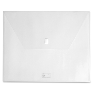 Lion Poly Project Folder - 14" x 17" - Clear