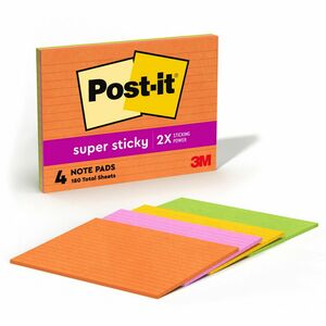 Super Sticky Lined Meeting Notes Pads