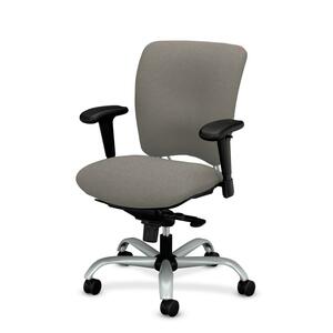 HON 4300 Series Executive Perpetual Mid-Back Seat - Steel Frame27" x 27" x 41" - Acrylic Lava, Polyester Lava Seat